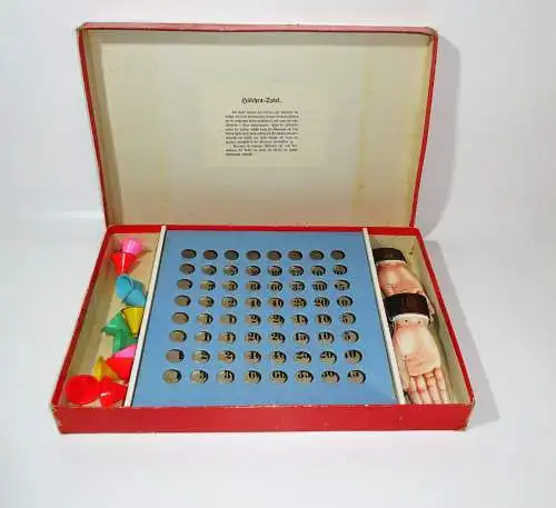 ABC Nürnberg Gesellschaftsspiel Hütchenspiel um 1935 