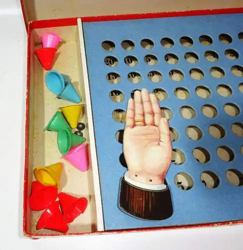ABC Nürnberg Gesellschaftsspiel Hütchenspiel um 1935 