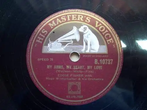 Eddie Fisher * How do you speak to an Angel / My Arms, my Heart, my Love 