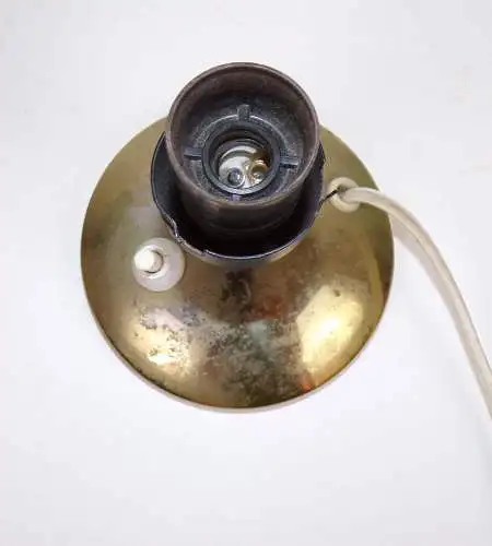 Nachttischlampe Paar Tütenlampe E14 Tischleuchte Retro Look 