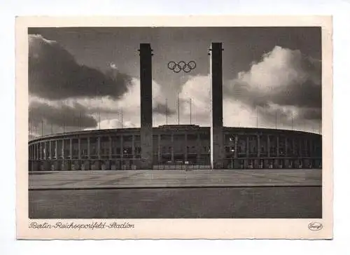 Foto Ak Berlin Reichssportfeld Stadion Olympia 1936