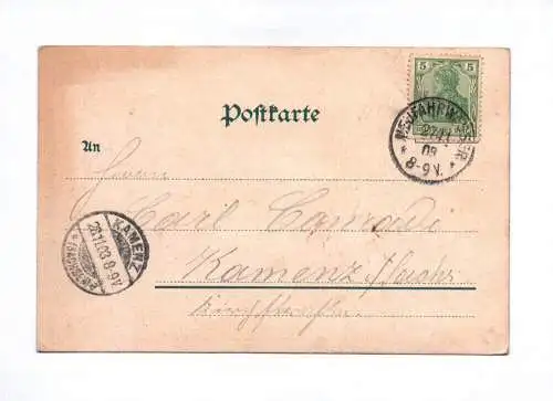 Ak Danzig Frauengasse 1903 Gdansk Polen