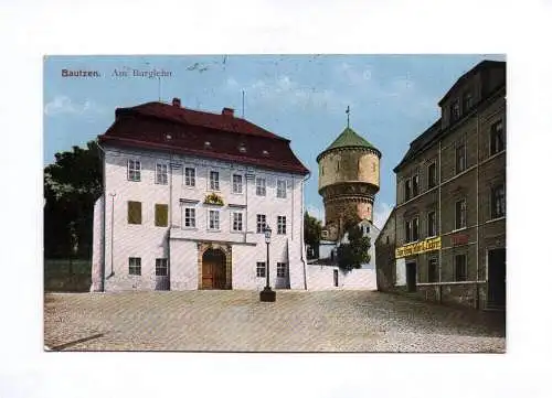 Ak Bautzen Am Burglehn Turm 1917 Feldpost