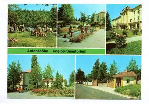 Ak Antonshöhe Kneipp Sanatorium 1980 Antonsthal Kreis Schwarzenberg