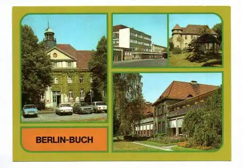 Ak Berlin Buch 1985 Medizinische Verwaltung