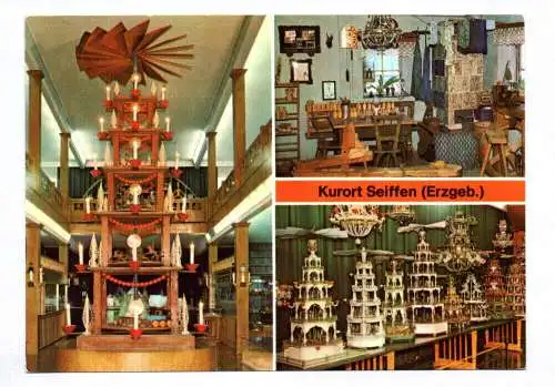 Ak Kurort Seiffen Erzgebirge 1983 Kreis Marienberg Spielzeugmuseum