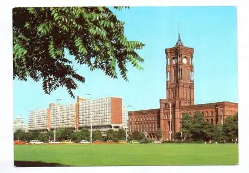 Ak Berlin 1983 Blick zum Rathaus