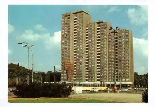 Ak Berlin Am Leininplatz 1984 Hauptstadt der DDR