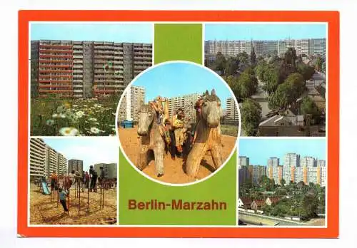 Ak Berlin Marzahn 1984 Hauptstadt der DDR