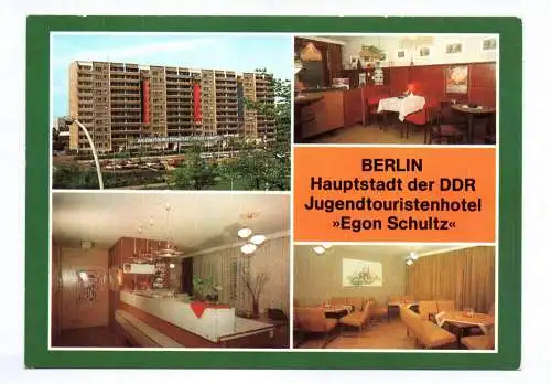 Ak Berlin Hauptstadt der DDR 1984 Außenansicht Berliner Bierstube