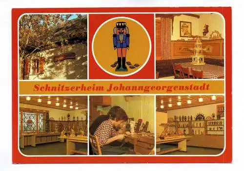 Ak Schnitzerheim Johanngeorgenstadt 1984 Kreis Schwarzenberg