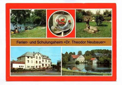 Ak Ferien und Schulungsheim 1984 Dr Theodor Neubauer Stangengrün
