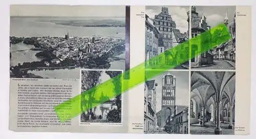 Altes Prospekt Stralsund am Rügendamm 1941 