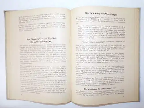 Kleines ABC der kriminalpolizeilichen Ermittlungsverfahren Herbert Weidlich 