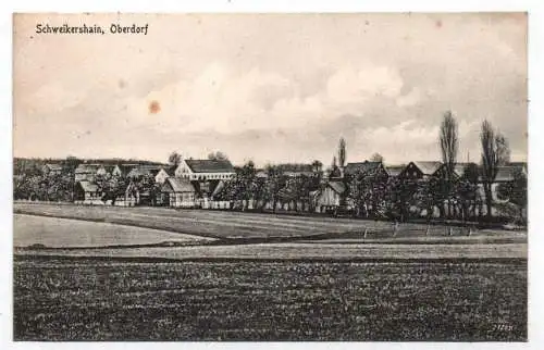 Ak Schweikershain Erlau 1917