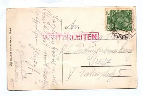 Ak Huszt Varrom Ungarn Ukraine Chust Kuk 1915 Stempel