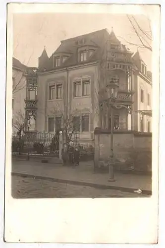 Foto Ak Dresden Neustadt Wohnhaus Kinder 1914