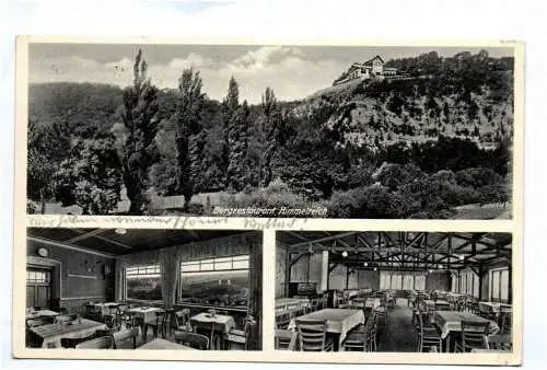 Ak Bergrestaurant Himmelreich Naumburg Saale 1939 Stempel Saaleck