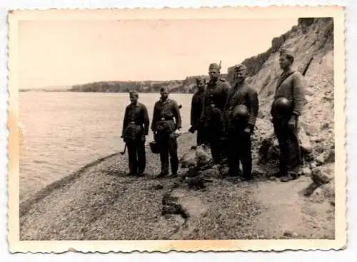 Foto Taman 1943 Wehrmacht Soldaten Asowsches Meer