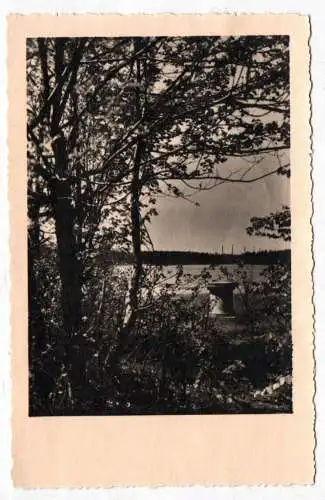 Foto Ak See bei Weißwasser um 1950 1960 er