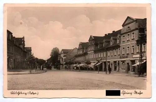 Echtfoto Ak Schloßberg Ostpreussen Göring Straße 1941