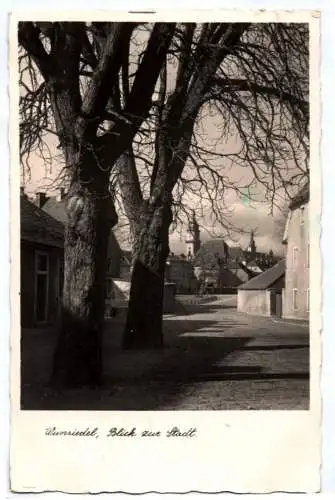 Echtfoto Ak Wunsiedel Blick zur Stadt 1939