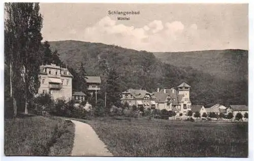 Ak Schlangenbad Mühltal um 1910