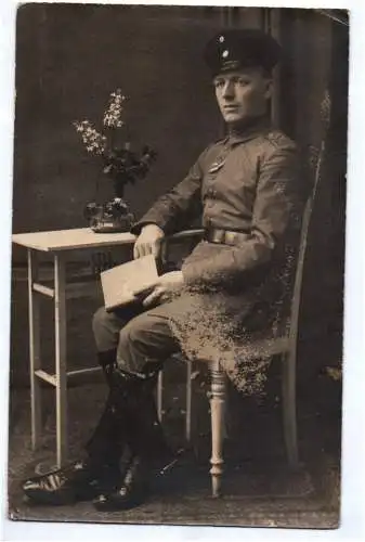 Foto Ak Soldat Schützen Füsilier Regiment 108 Prinz Georg