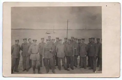 Foto Ak Soldaten Kurland Libau 1914 Offiziers Kurs