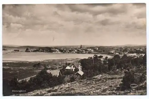 Echtfoto Ak Stenungsund Schweden 1933