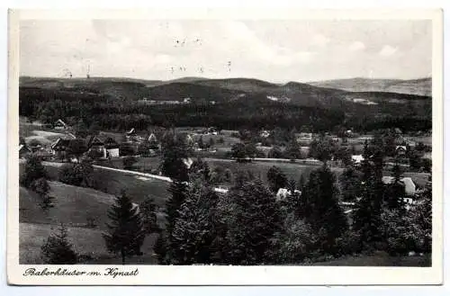 Ak Baberhäuser mit Kynast Riesengebirge Schlesien 1939