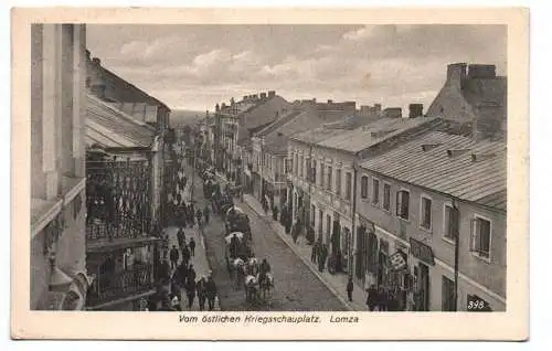 Ak Lomza Vom östlichsten Kriegsschauplatz Łomża Polen 1 Wk