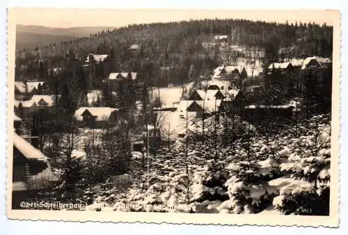 Foto Ak Ober Schreiberhau Villen Kapellenberg 1940 Riesengebirge Schlesien