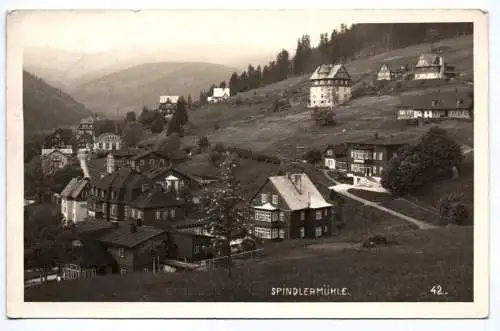 Foto Ak Spindlermühle im Riesengebirge  1939 Schlesien