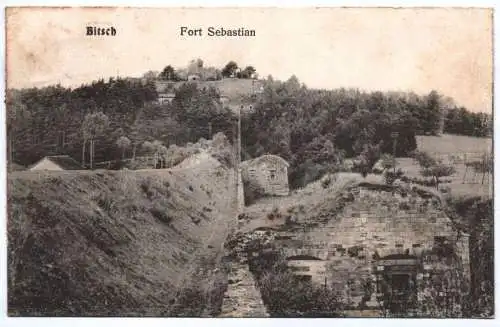 Ak Bitsch Fort Sebastian 1913