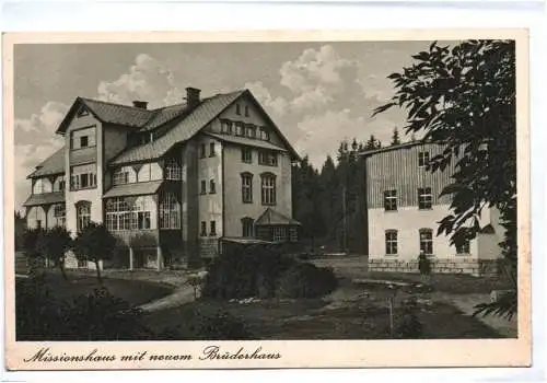 Ak Missionshaus Bukowine 1931 Tannhübel Schlesien Brüderhaus