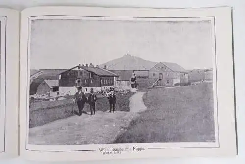 Album vom Riesengebirge Globus Kunstanstalt um 1910 Bildband Schlesien