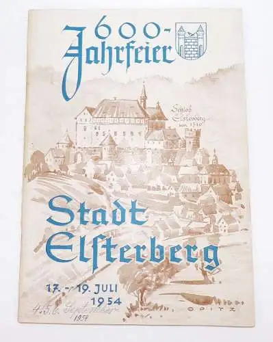 600 Jahrfeier Stadt Elsterberg 1954
