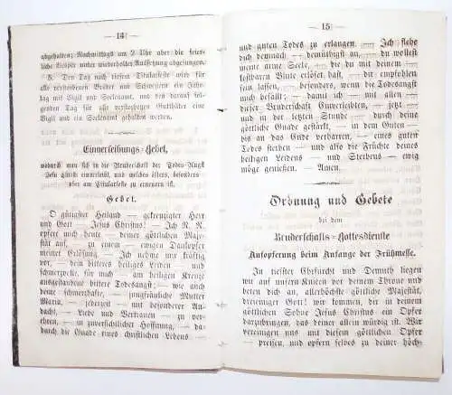 Die Bruderschaft des Todesangst Jesu Christi in der Pfarrkirche zu Kettershausen