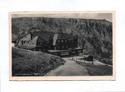 Ak Die Hampelbaude Riesengebirge 1933 Krummhübel Karpacz Polen