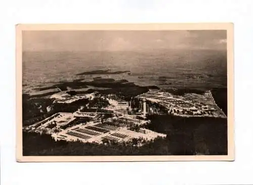 Ak Luftaufnahme des ehemaligen KZ Buchenwald bei Weimar 1955 DDR