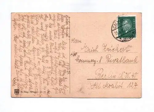 Ak Charlottenhöhe württembergischer Schwarzwald 1929 Calmbach