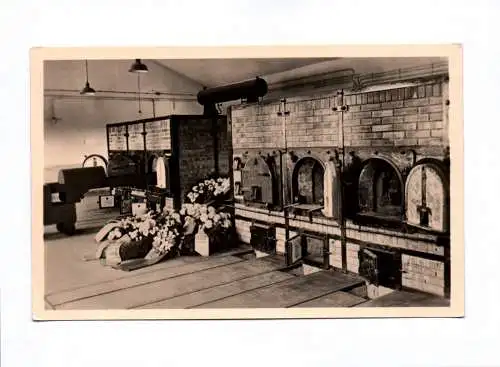 Foto Ak Ehemaliges KZ Buchenwald bei Weimar Krematorium 1955 DDR