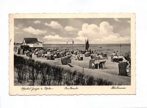 Ak Ostseebad Zempin auf Usedom Menschen Am Strand 1936