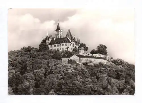 Foto Ak Wernigerode Harz Schloß Feudalmuseum 1980