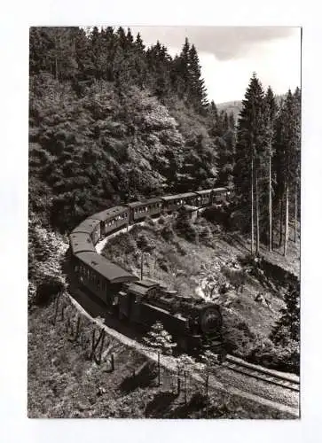 Foto Ak Harzquerbahn 1980 Eisenbahn am Berg