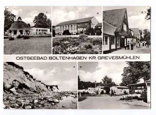 Ak Ostseebad Boltenhagen Kreis Grevesmühlen 1980 Steilküste Zeltplatz