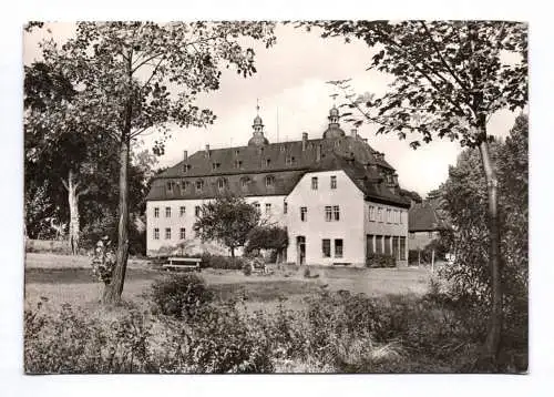 Foto Ak Blankenhain Kreis Werda Am Schloß 1976