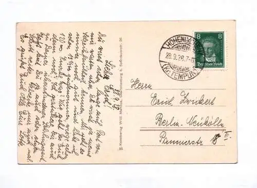 Ak Luftkurort Lychen Am Wurlsee Boot 1928