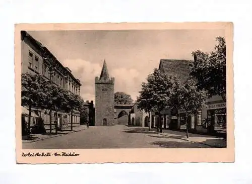 Ak Zerbst in Anhalt Am Heidetor 1943